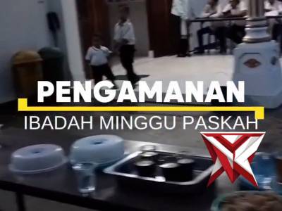 *Polsek BTS Ulu Amankan Ibadah Minggu Paska di GPIB Bangun Jaya*

Polsek BTS Ulu Polres Musi Rawas P