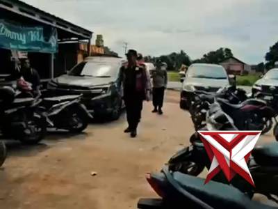 1 Unitsamapta Polsek Tungkal Jaya mengelar patroli dan kryd cegah gangguan kamtibmas