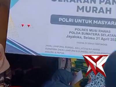 Gerakan Indonesia Asri Program Belida Polda Sumsel, kurve di Gereja Gekisia Jaya Bakti