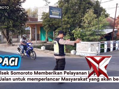 SAPA PAGI POLSEK SOMOROTO - PoliceTube