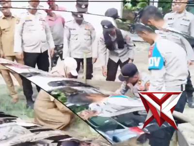 POLSEK BELITANG II MELAKSANAKAN BEDAH RUMAH | POLRI UNTUK MASYARAKAT |