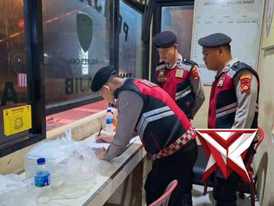 Cek Kontrol Piket Jaga Mako Polres OKI