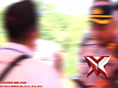 Polres Melawi melaksanakan penanaman jagung serentak kuartal IV