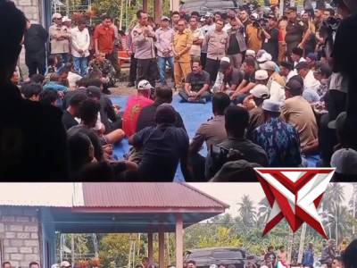 Halmahera Kembali Sejuk! Polri Redakan Konflik Desa Sibenpopo dan Banemu, Kini Saling Rangkul - PoliceTube
