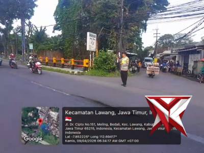 Pelayanan lalu lintas di daerah hukum Polsek lawang anggota menempati titik kerawanan di Kec. Lawang - PoliceTube