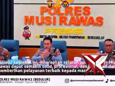 Gelar Opsnal Polres Mura dalam rangka mendukung kebijakan Kapolda sumsel  IJP DR. Sandi Nug