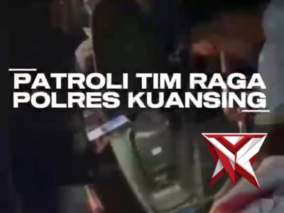Patroli Tim Raga Polres Kuansing