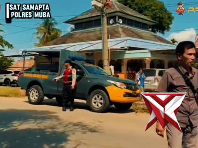 Kegiatan Rutin Sat Samapta Polres Muba melaksanakan Patroli ..