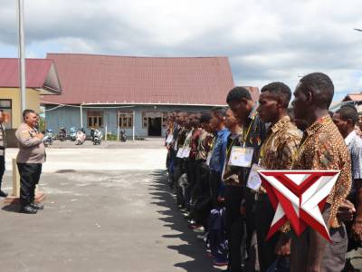 Ucapan terimakasih kepada  bapak Bupati Asmat telah membantu dan mwndukung Casis Polri