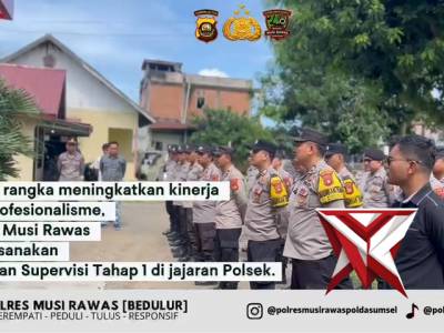 Kapolda Sumatera Selatan Irjen Pol DR Sandi Nugroho memerintahkan jajaran untuk terus lakukan anev.