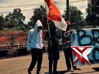 Pengamanan Humanis, Wujud Kepedulian Polsek Muara Beliti Polres Musi Rawas di Tengah Aksi Unjuk Rasa