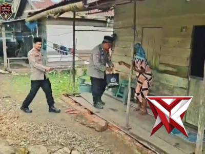 Jumat barokah polsek Lalan