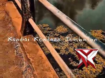 Dukung Program Kapolda Sumsel.Polres Musi Rawas Revitalisasi Jembatan Dam Impres Melalui Program "BE