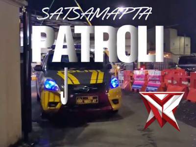 Tim Patroli Jago Presisi Satsamapta Polres Cianjur melaksanakan patroli keramaian
