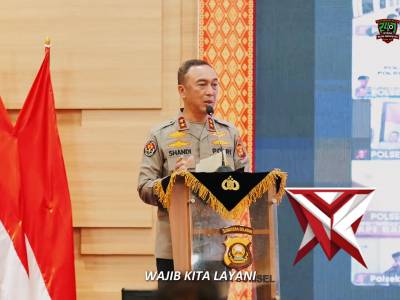 PEMBUKAAN LATKATPUAN PENGGUNAAN KEKUATAN DALAM TUGAS KEPOLISIAN OLEH KAPOLDA SUMSEL