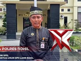 Himbauan bencana el nino oleh ketua LAM rohil