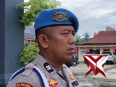 Apel pagi Polsek Babat Toman