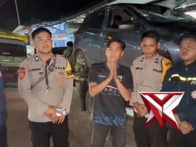 Testimoni ucapan terima kasih dari korban laka tunggal di atas bantuan cepat evakuasi dr Polsek Kota - PoliceTube