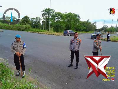 Anggota Polsek Jejawi Laksanakan Patroli Hunting untuk Antisipasi terjadinya tidak kejahatan