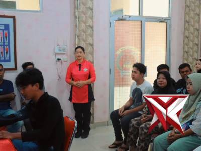 Kegiatan pemeriksaan kesehatan di polres pali