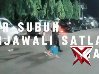 Pam Pasar Subuh Oleh Anggota Satlantas Polres Prabumulih