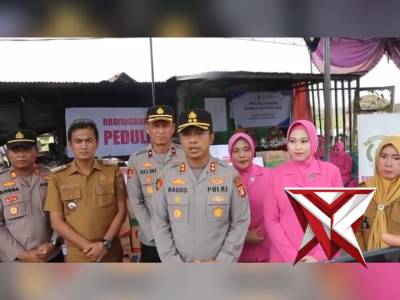 Wujud kepedulian nyata ditunjukkan melalui sinergi antara Polres Ogan Ilir, Bhayangkari, dan Baznas - PoliceTube