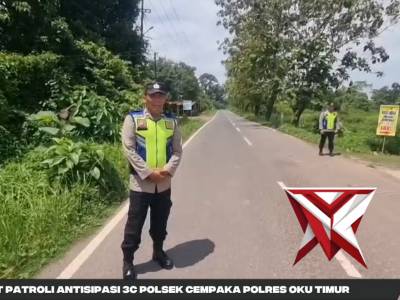 Giat Patroli Antisipasi 3C Polsek Cempaka