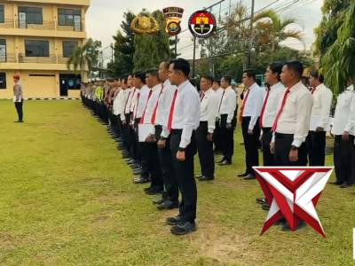 apel jam pimpinan polres bungo - PoliceTube