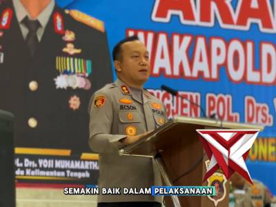 Kunjungan Kerja Wakapolda Kalteng di Polres Barsel
