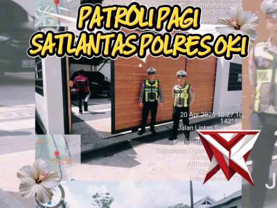 Polres OKI hadir