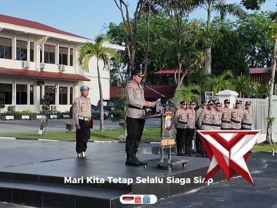 Upacara Hari Kesadaran Nasional dan Pemberian Pengahargaan Kepada Personil Polresta Barelang