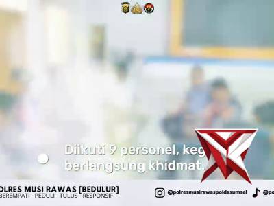 Pembinaan Rohani dan Mental (Birohtal) Personel Kristiani Polres Musi Rawas