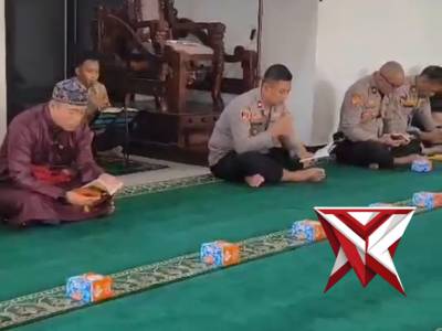 Polres Ogan Komering Ilir (OKI) melaksanakan kegiatan pembinaan rohani dan mental (Binrohtal) di Mas