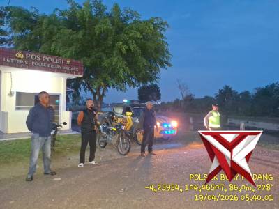 Patroli subuh antisipasi 3c