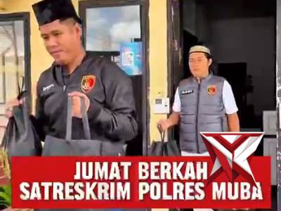 Jumat Berkah Satreskrim Polres Muba.14 - PoliceTube