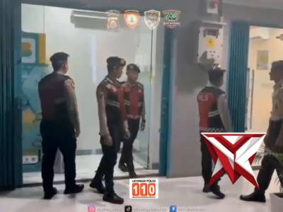 Sat Samapta Polres Muba - giat patroli malam antisipasi kejahatan dan pastikan kondusifitas wilayah