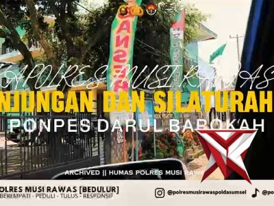 Silaturahmi untuk mempererat ukhuwah ??