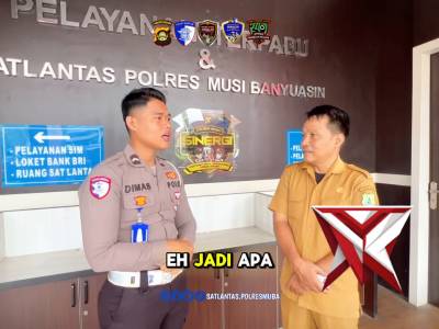 Pelayanan Terpadu Sat lantas Polres Muba,