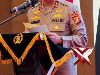 Kapolda Sumsel Irjen Pol Dr. Sandi Nugroho, S.I.K., S.H., M.Hum. berpesan agar personel menjaga etos