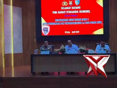 Audit Itwasda Polda Sumsel TA 2026 di Polres Muba