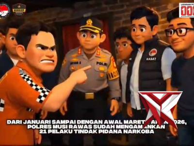 Polres mysi rawas berkomitmen berantas narkoba