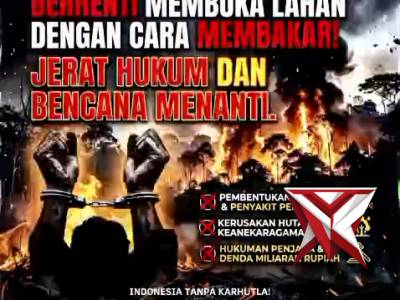 Jagan la kelestarian hutan