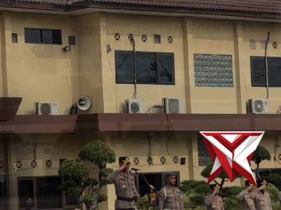 Upacara Kenaikan Pangkat PNS Polres Tegal Kota