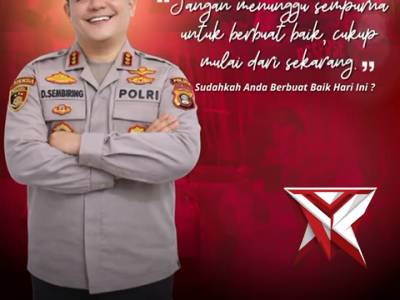 Sudah hari ini Berbuat baik