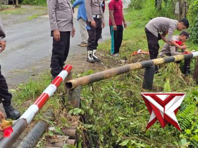 Dukung Program BELIDA Kapolda Sumsel, Polres Musi Rawas  Revitalisasi Jembatan Sungai Jernih