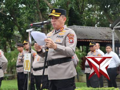 Kapolres Binjai Serah Terimakan Jabatan Kasat Binmas Dan Kapolsek Binjai Utara