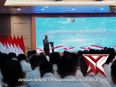 Kapolda Sumsel Irjen Pol. Dr. Sandi Nugroho, S.I.K., S.H., M.Hum. menegaskan perubahan paradigma per