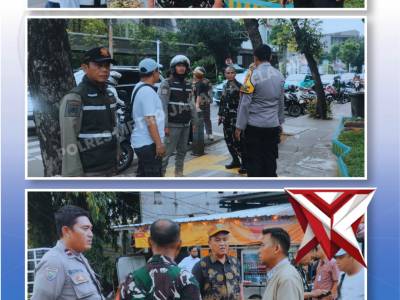 Bhabinkamtibmas Senayan bersama Tiga Pilar melaksanakan kegiatan penertiban pedagang kaki lima - PoliceTube