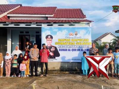 Kapolda Sumatera Selatan Irjen Pol Dr. Sandi Nugroho mewujudkan komitmen nyata dalam pemberdayaan ma