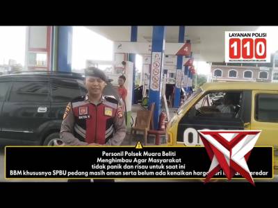 Anggota polsek muara beliti melaksanakan pemantauan Debit Air di Sungai Beliti - PoliceTube